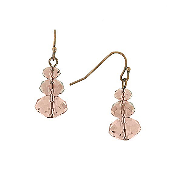 Crystal Spectrum Light Amethyst Earrings